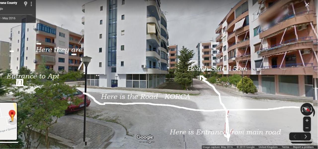 Miami Beach Apartments Golem (Tirana) Exterior foto